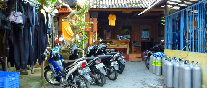 BIPD Dive Shop in Sanur, Bali