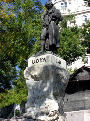 Statue of Goya