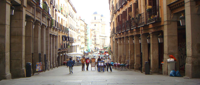 Puerta del Sol in Madrid