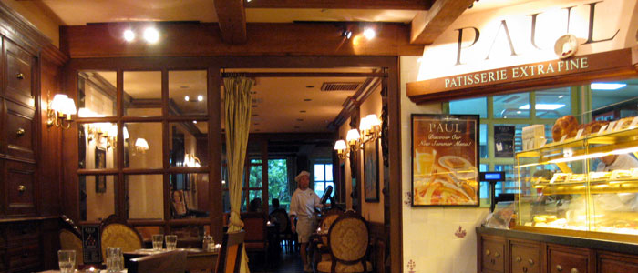 Paul Restaurant in Shanghai Grand Theatre