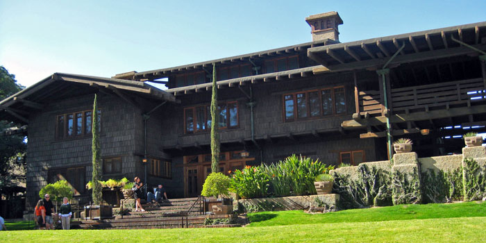 The Gamble House in Pasadena