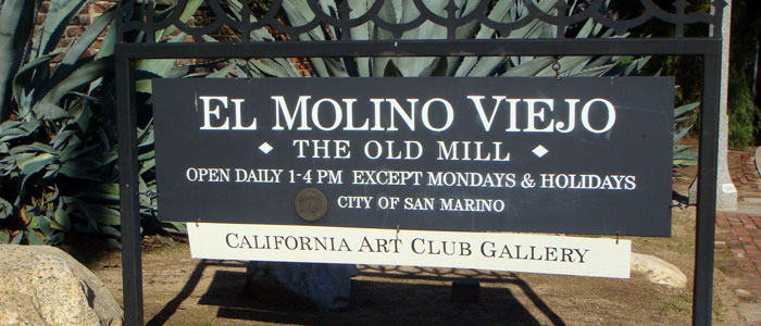 El Molino Viejo, Old Mill