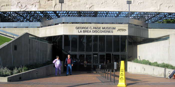 Entrance to the Page Museum