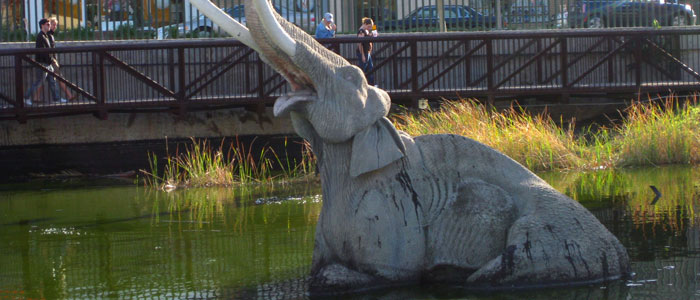 The Tar Pit at the Page Museum