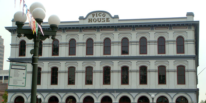 Pico House at Olvera Street