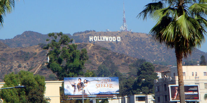 Hollywood sign