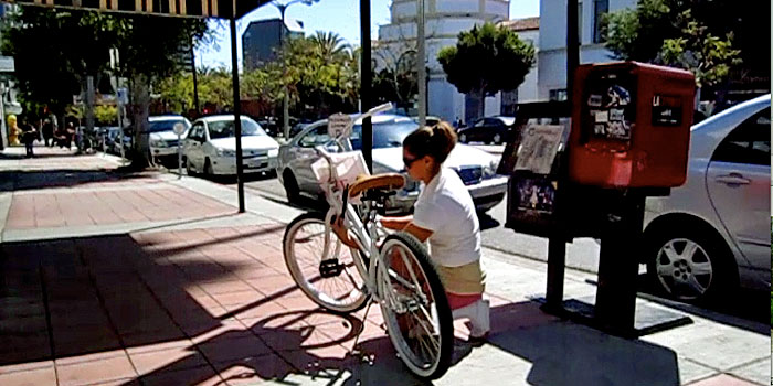 Westwood Blvd in Westwood Village