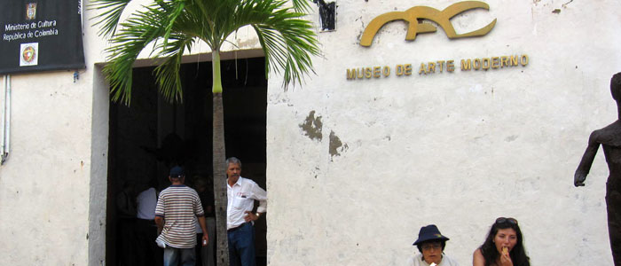 Front of Cartagena Museum of Modern Art