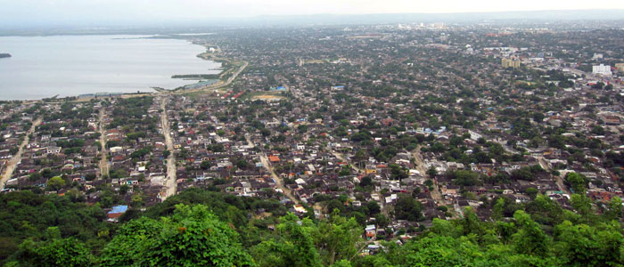 View of Cartagena from La Popa Convent