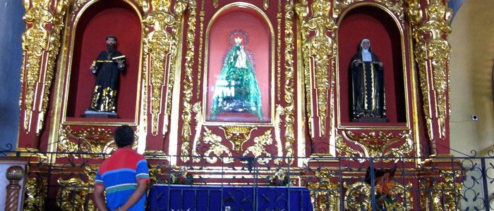 Chapel at Convento de la Popa in Cartagena