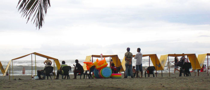 Bocagrande beach Cartagena Colombia